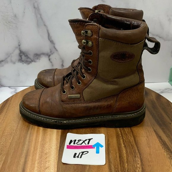 L.L. Bean Shoes - L.L. Bean Womens Brown Leather GTX VTG Combat Boots Approximately Size US 9 READ